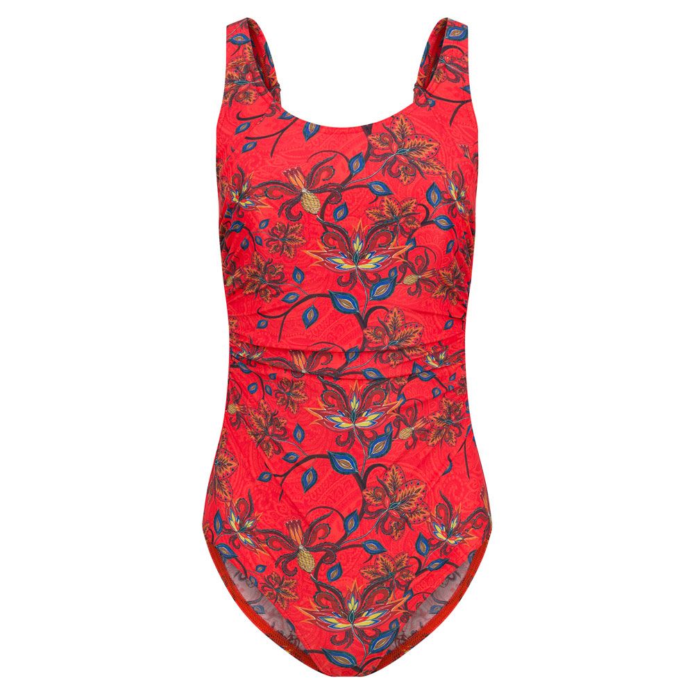 Thuasne Silima Prothesen-Badeanzug Red Blossom