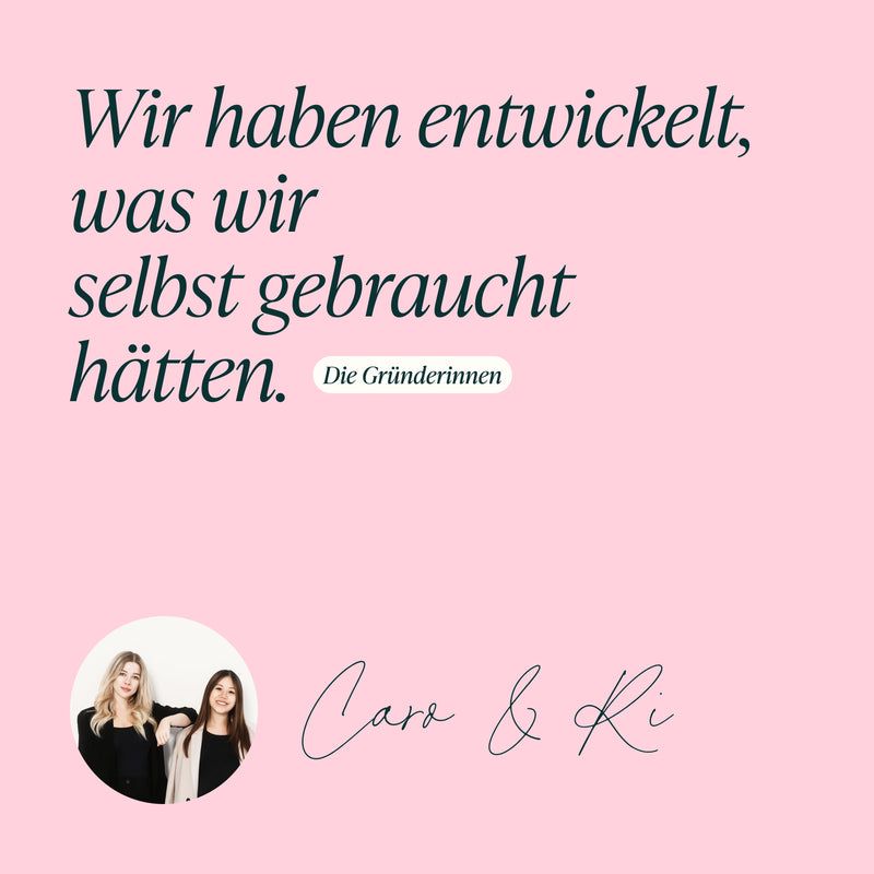 Gründerinnen von Cari Nutrition, entwickelt, was sie selbst gebraucht hätten.
