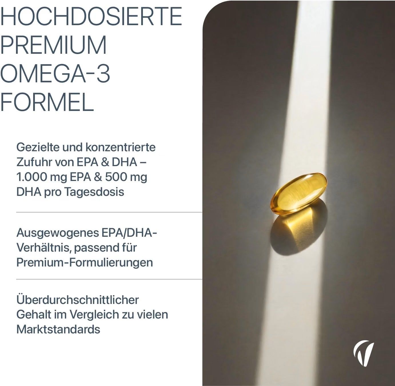 Vitavea Omega-3 Wildfischöl