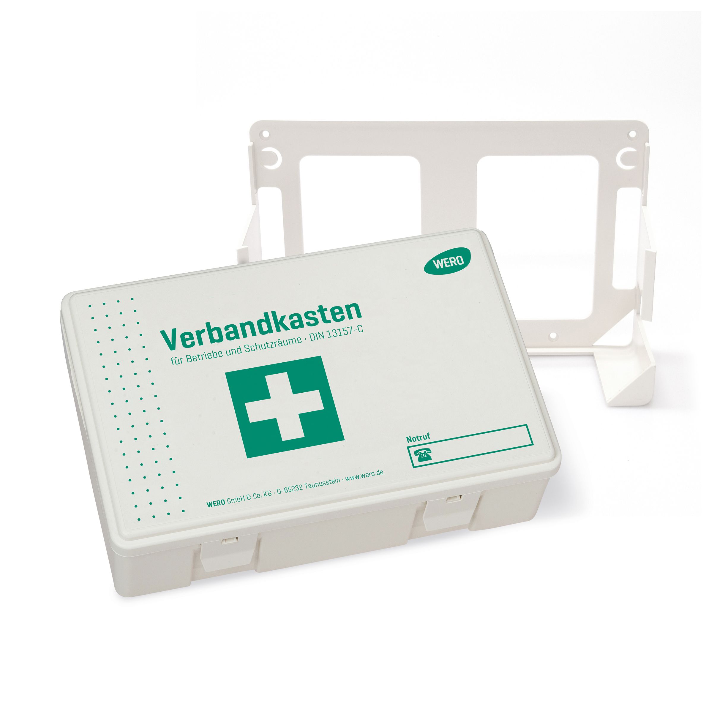 WERO Verbandkasten DIN 13157-C für Betriebe und Schutzräume