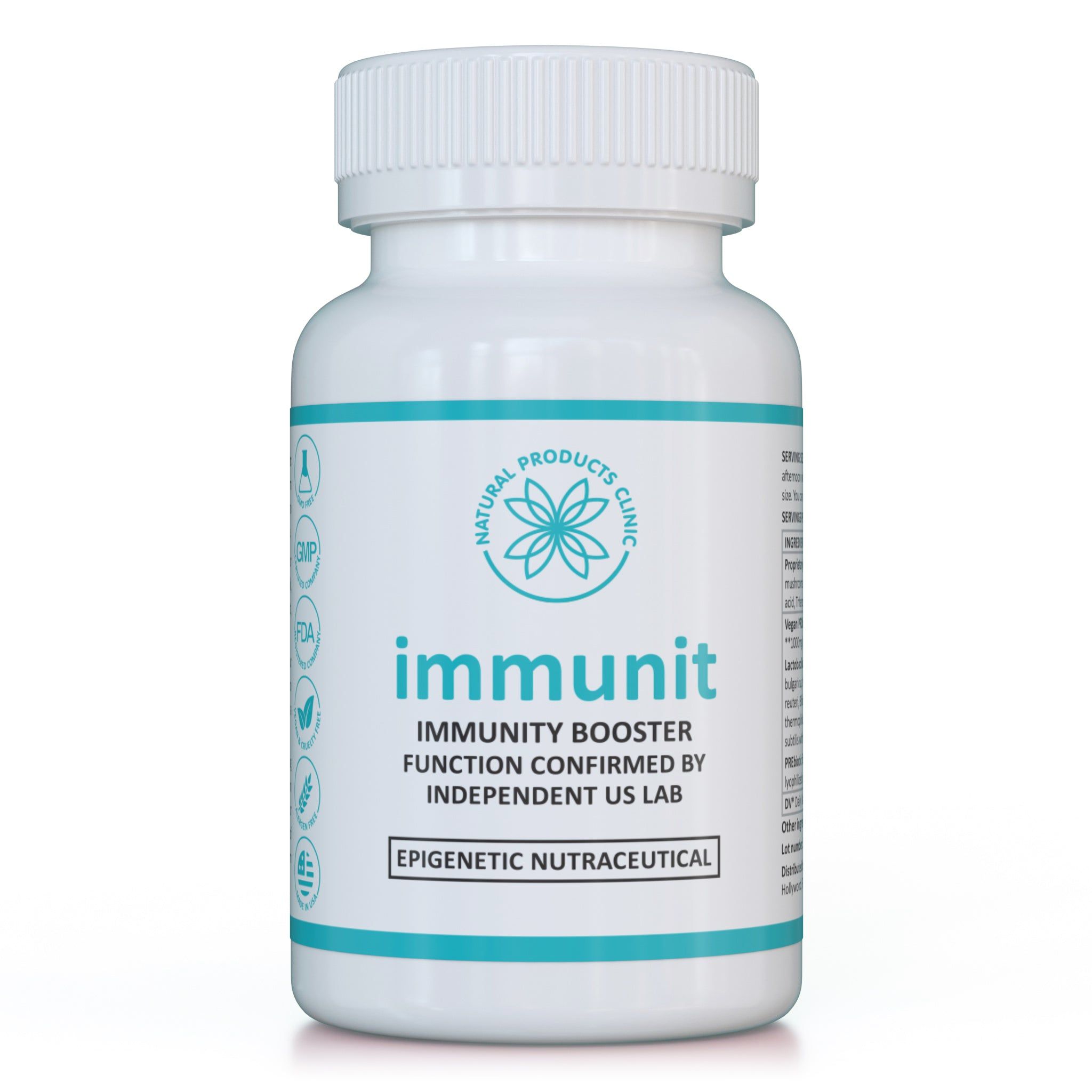 Natural Products Clinic Immunit – Nahrungsergänzung für Immunsystem und Abwehrkräfte