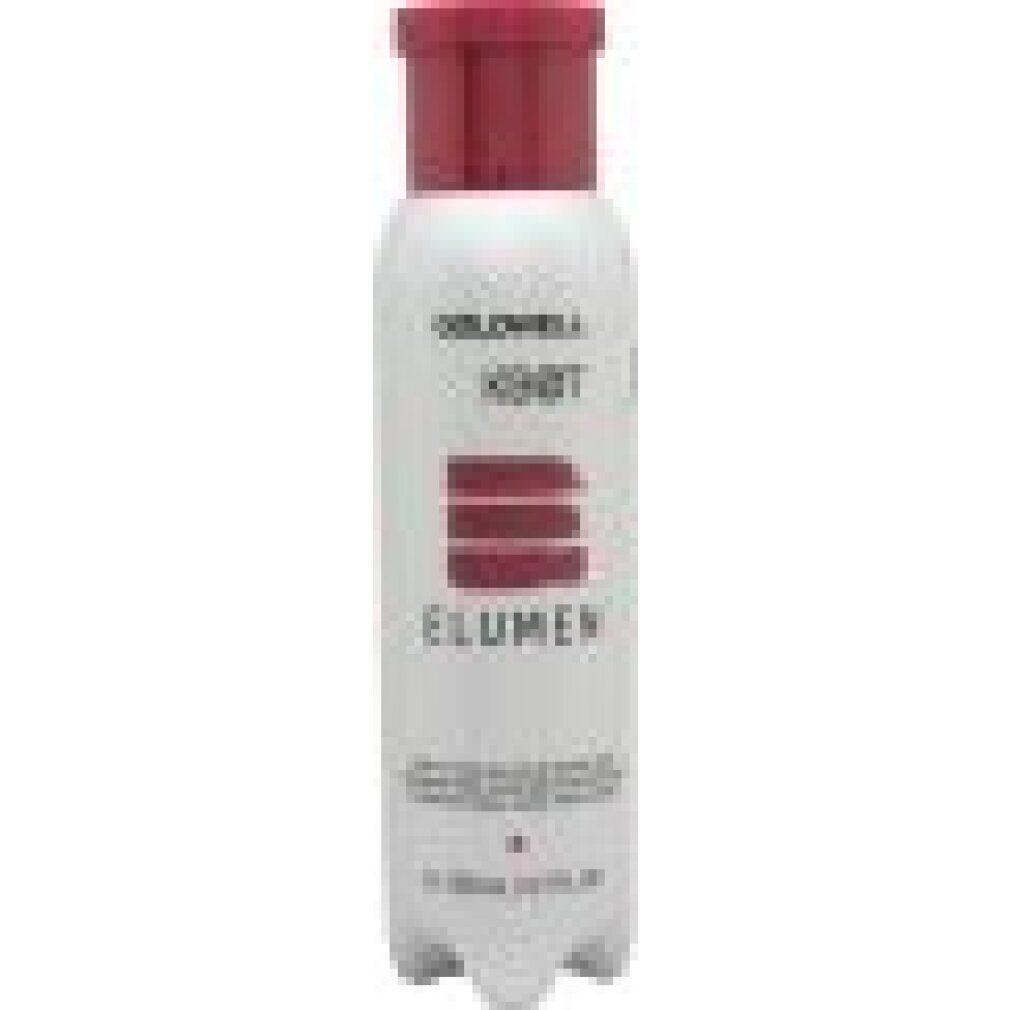 Goldwell Elumen kb@7 Flasche mit rotem Deckel. Text: Elumen, KB@7. Aufschrift: Long lasting hair color shampooing.