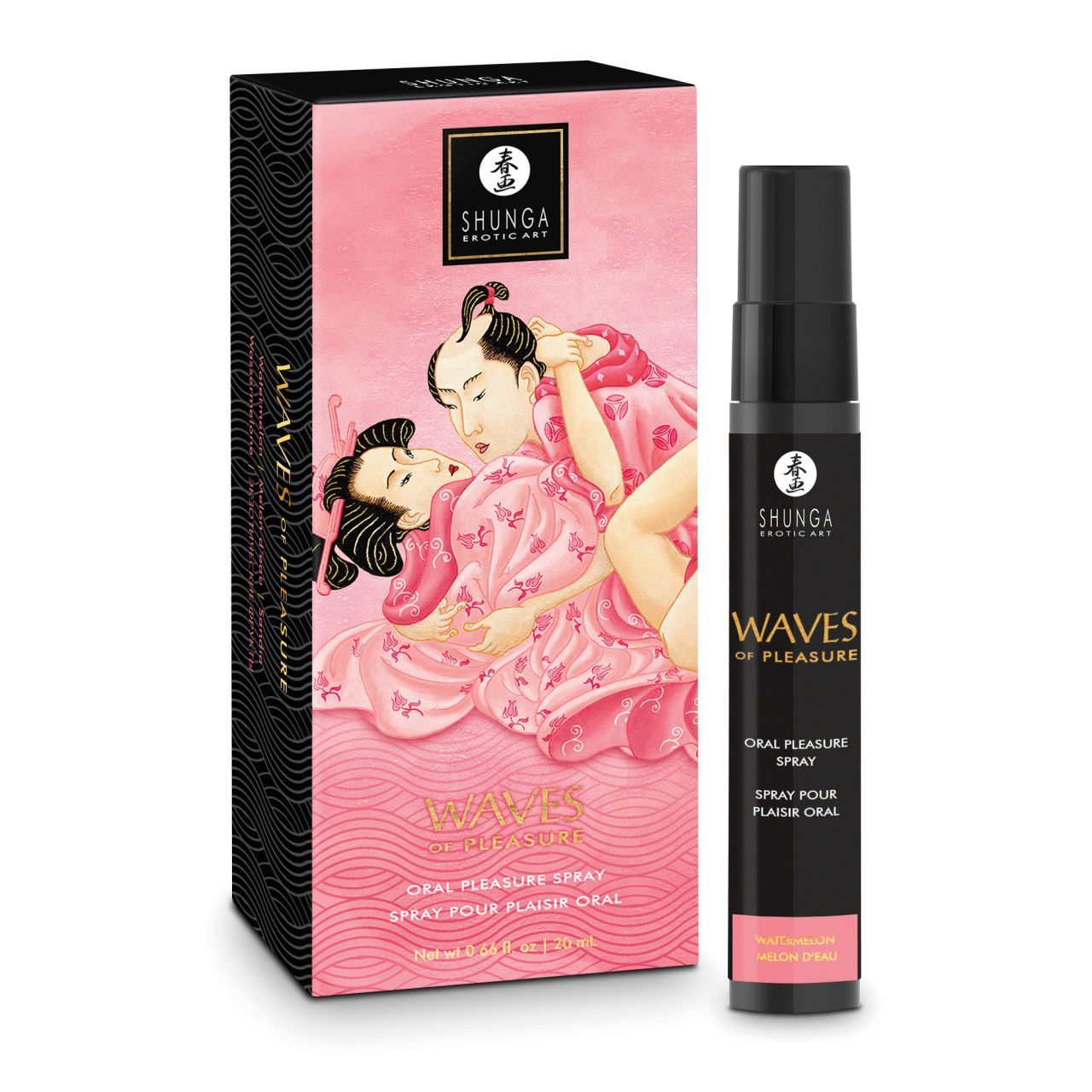 Shunga Erotic Art - Waves of Pleasure - Spray