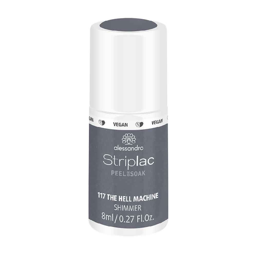Alessandro International StripLac Peel or Soak 8 ml - 117 the hell machine