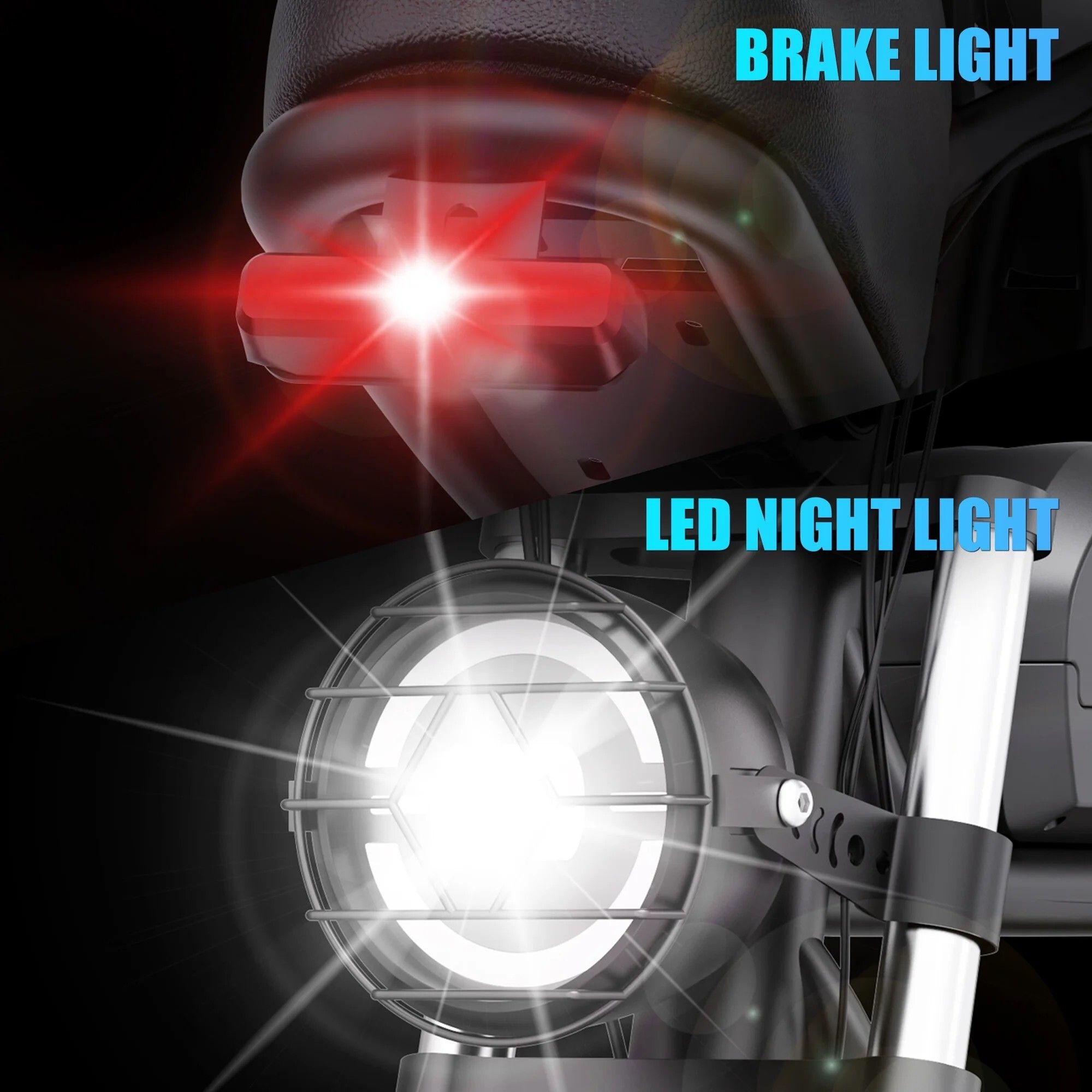 KICKWEY K7 Geländetaugliches E-Bike mit 48V 23Ah Akku mit großer Reichweite