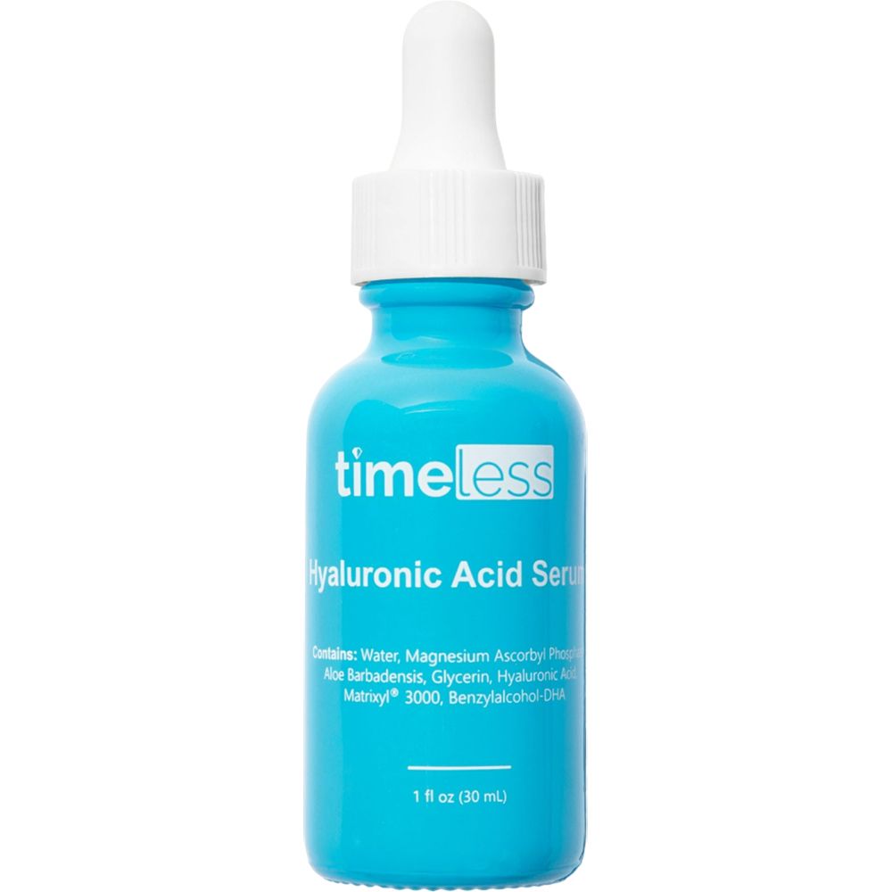 TIMELESS SKIN CARE Hyaluronic Acid + Vitamin C Serum Moisturizing Face Serum