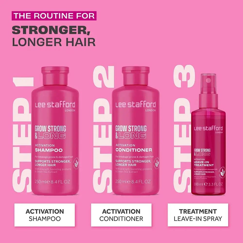 LEE STAFFORD Grow Strong&Long Aktivierungs-Shampoo