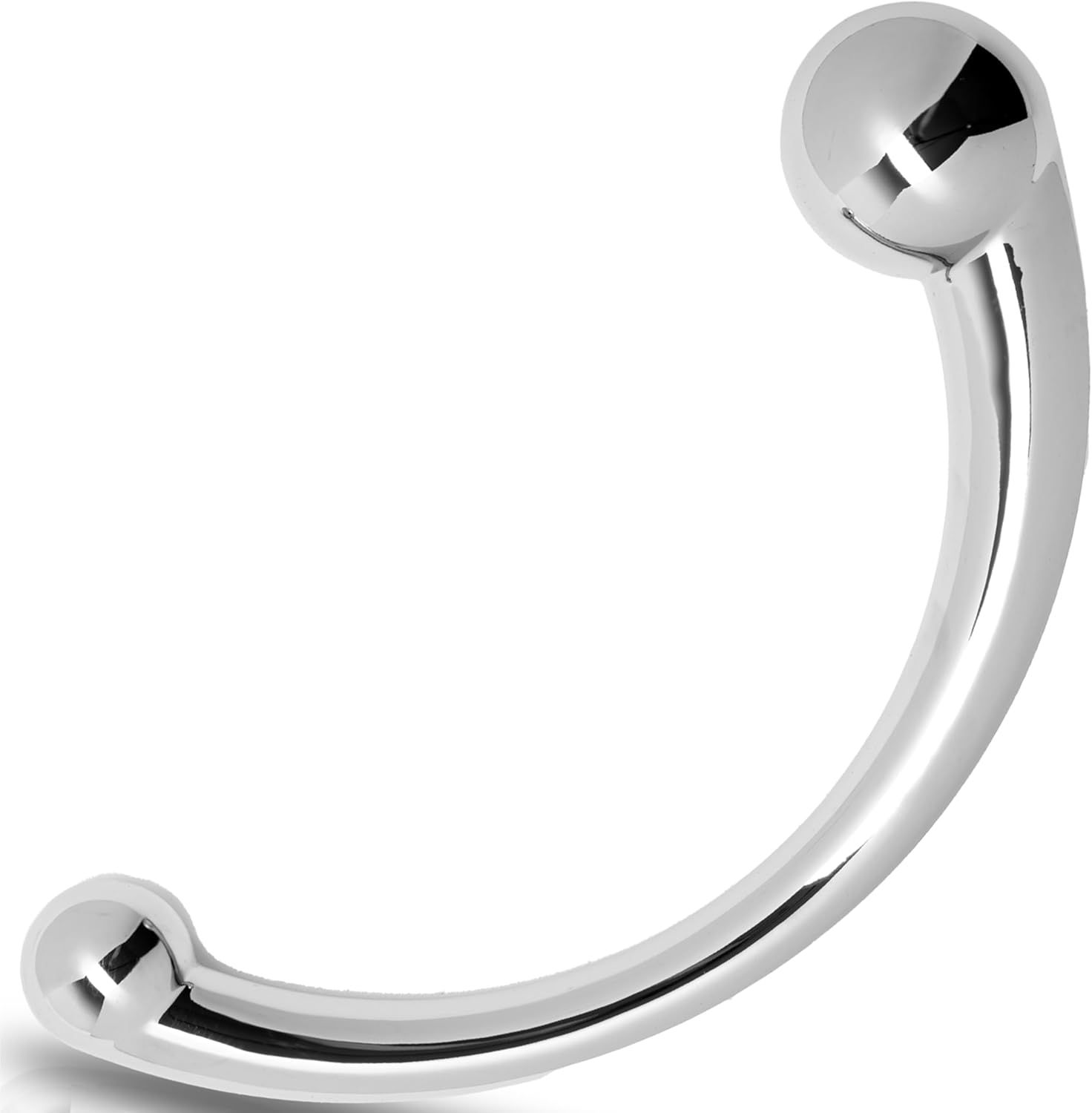 FOPS Doppeldildo Analplug metall 16cm. Prostata dildo