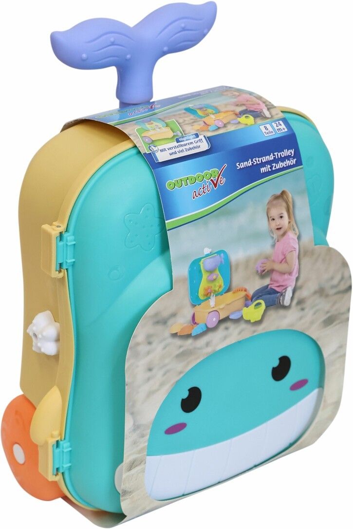 VEDES Großhandel GmbH - Ware Outdoor active Sand- und Strand-Trolley, inklusive Zubehör