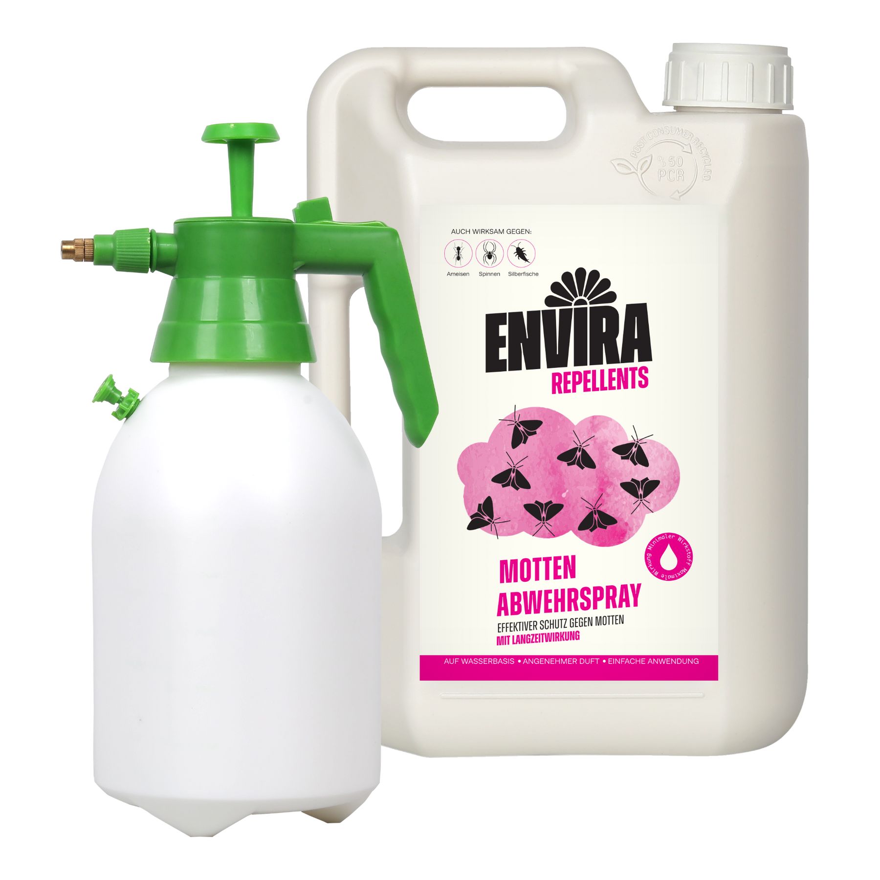 Envira Mottenspray mit Drucksprüher