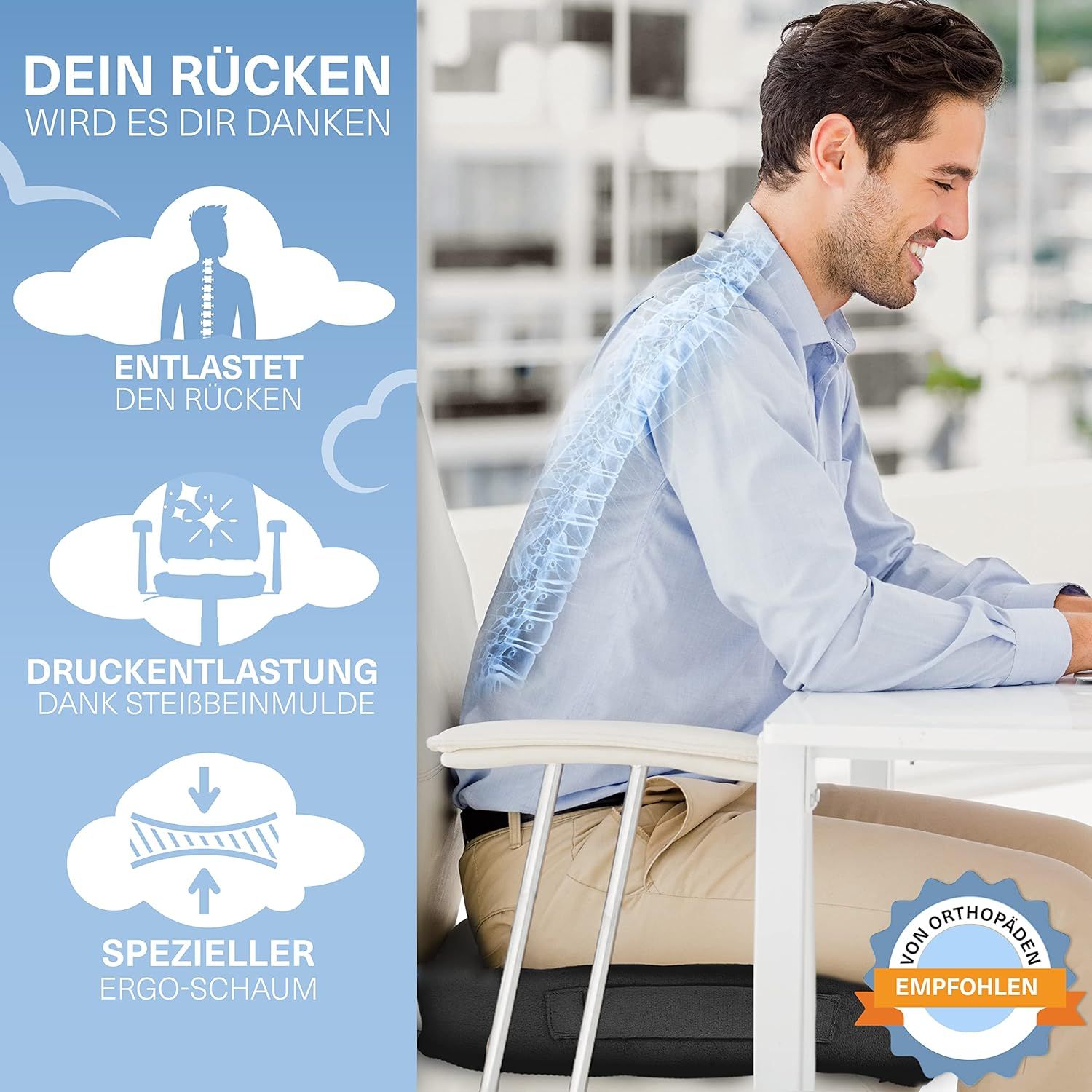 Hoxx ® Wolkenthron Sitzkissen