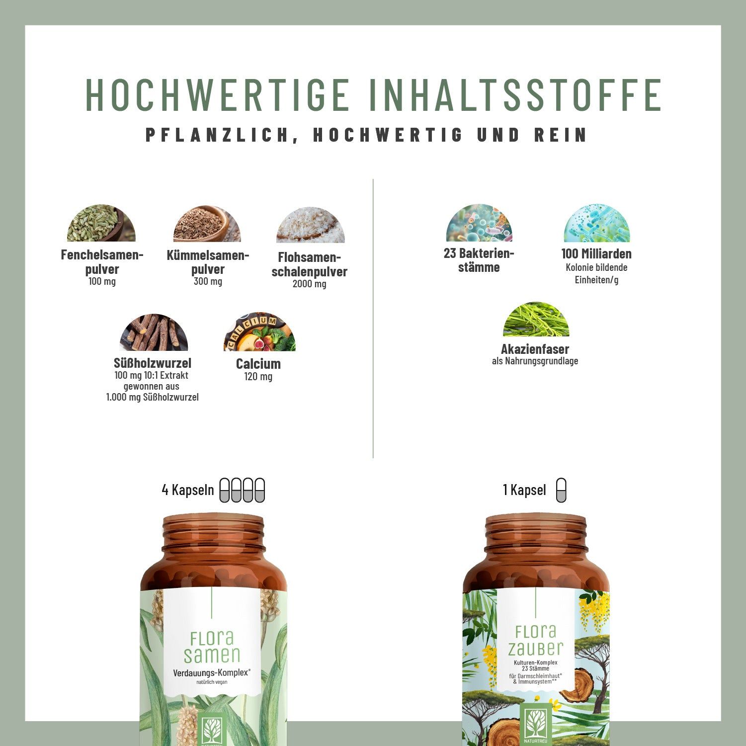 Flora-Kur-Paket: FLOARASAMEN, FLORAZAUBER - NATURTREU®