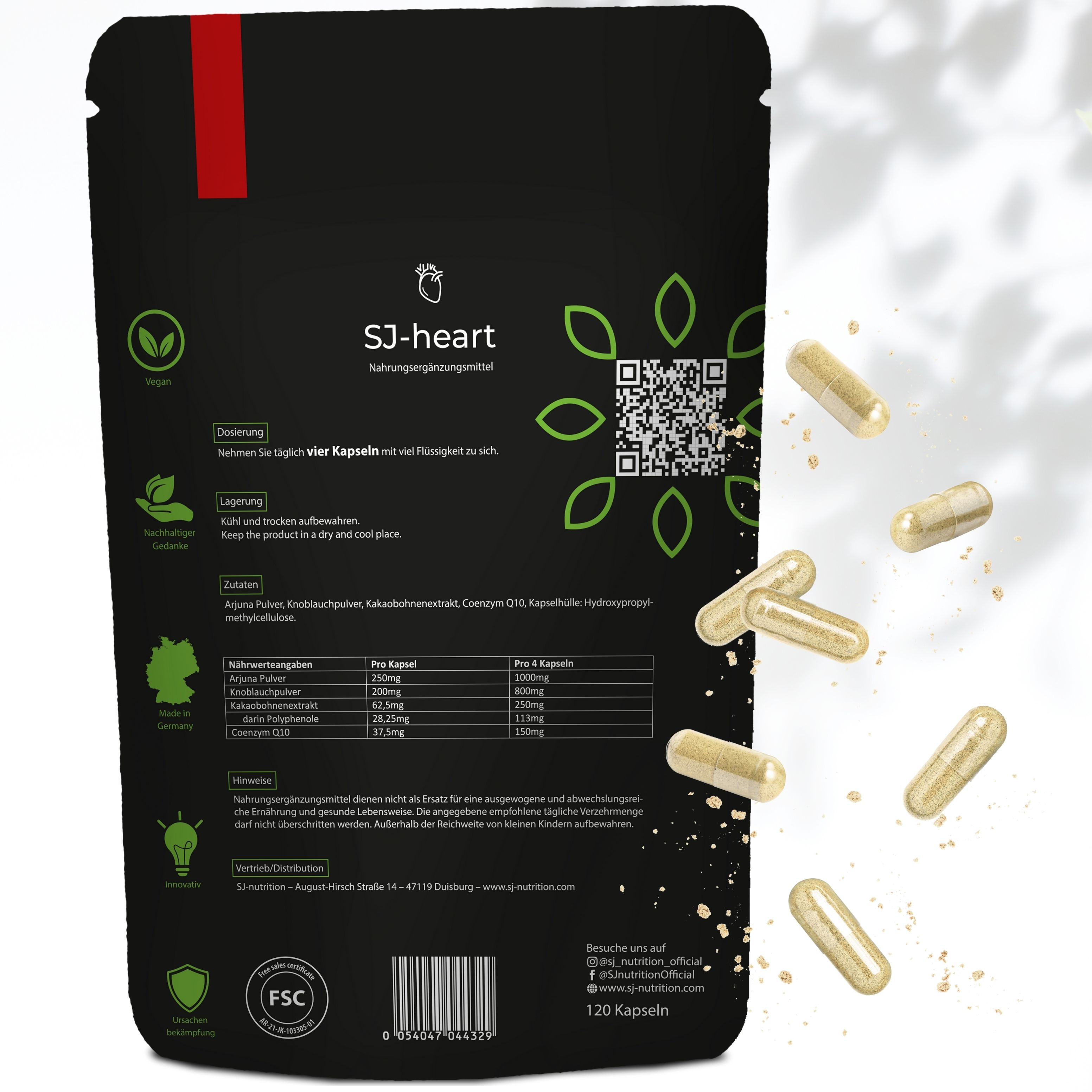 SJ-nutrition® SJ-heart - Herzgesundheit