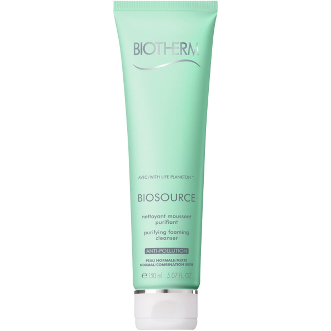 BIOTHERM BIOSOURCE hydra-mineral cleanser foaming mousse