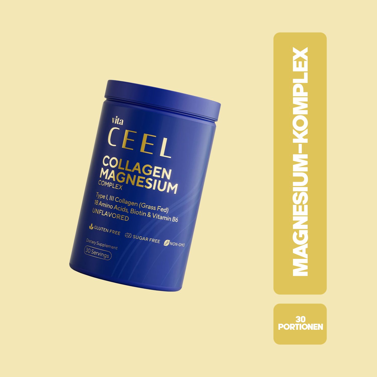 VİTA CEEL Collagen+Magnesium Kombination für Haut