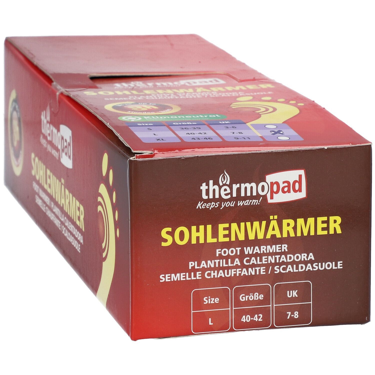thermopad® Sohlenwärmer