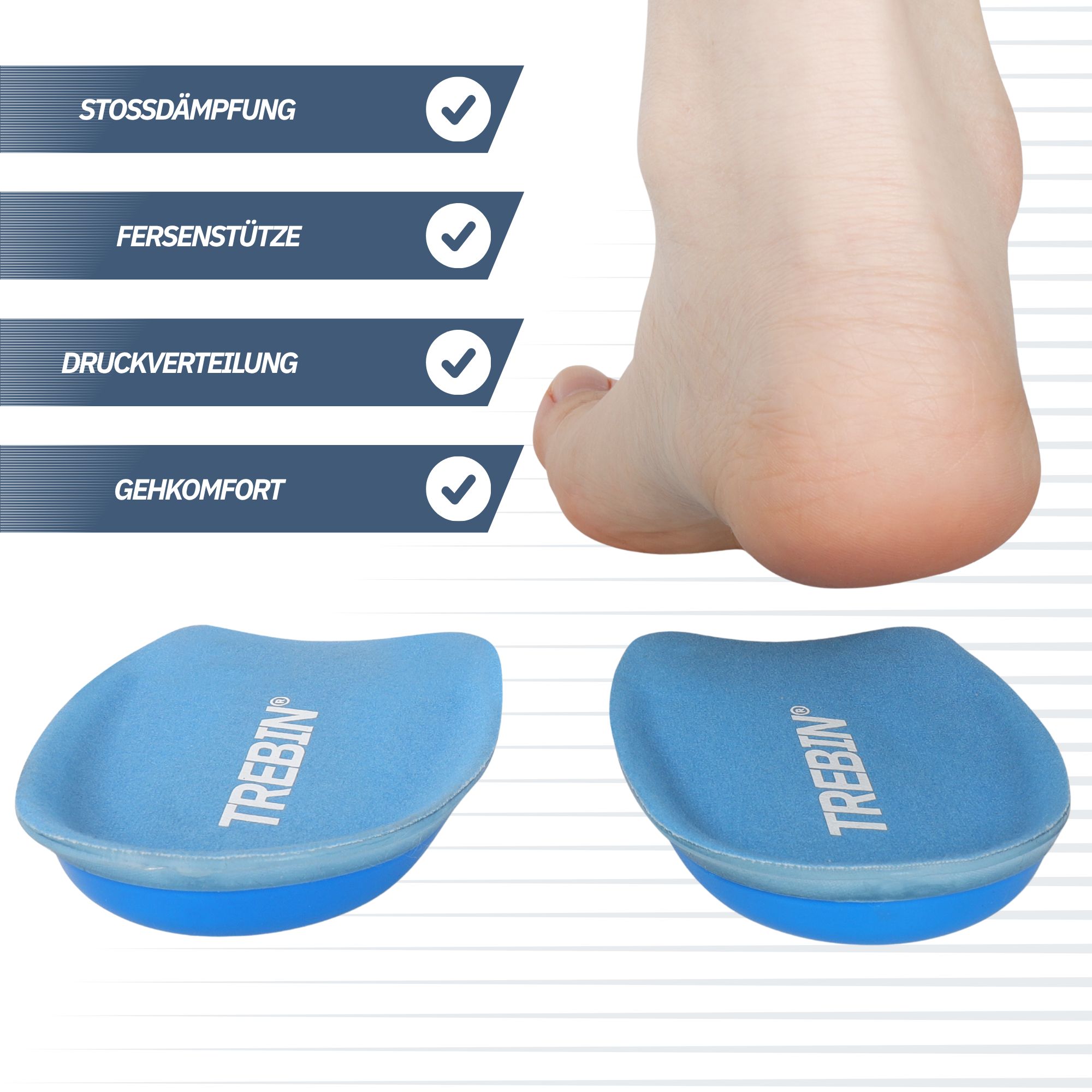 Trebin Gel Fersenkissen