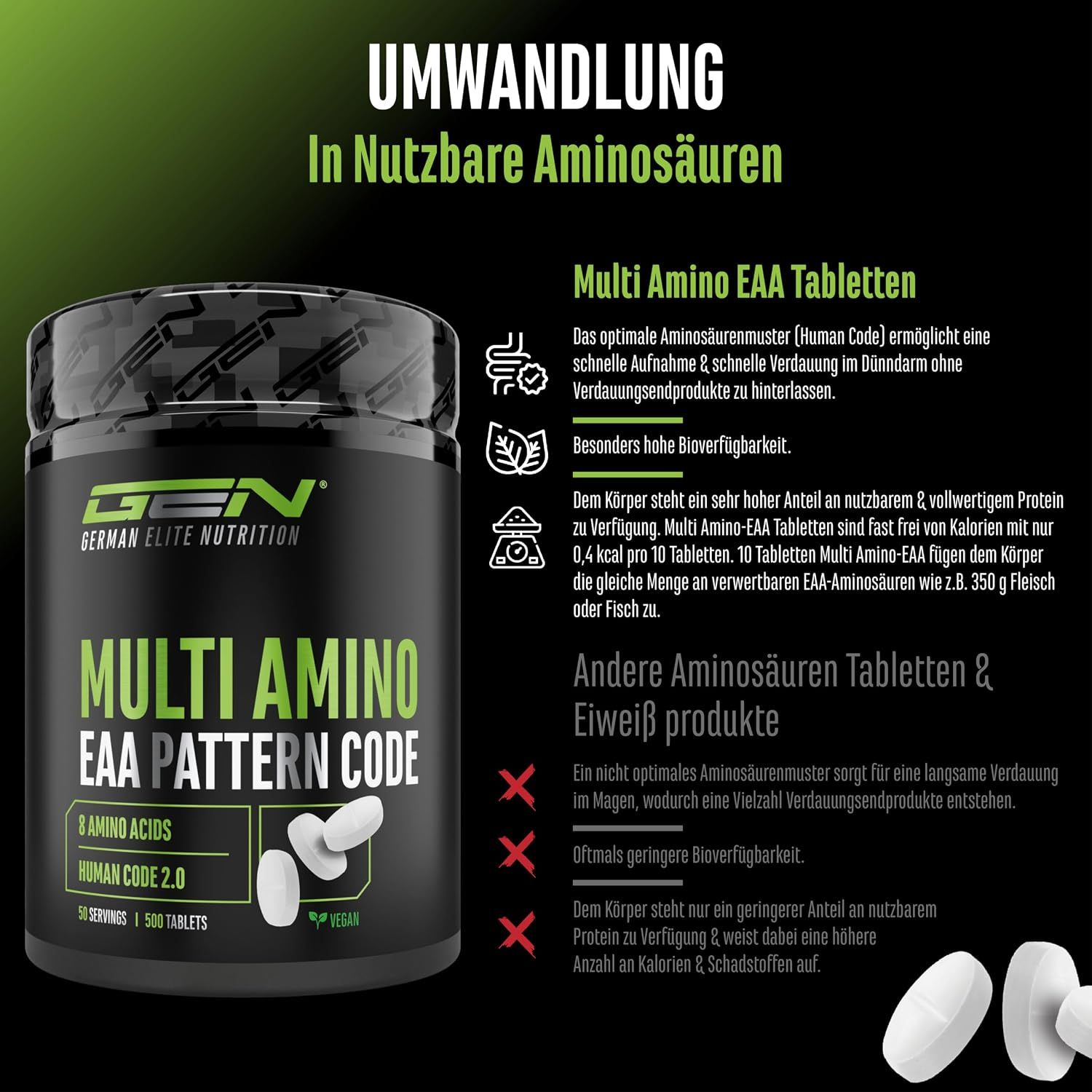 GEN Multi Amino EAA Tabletten