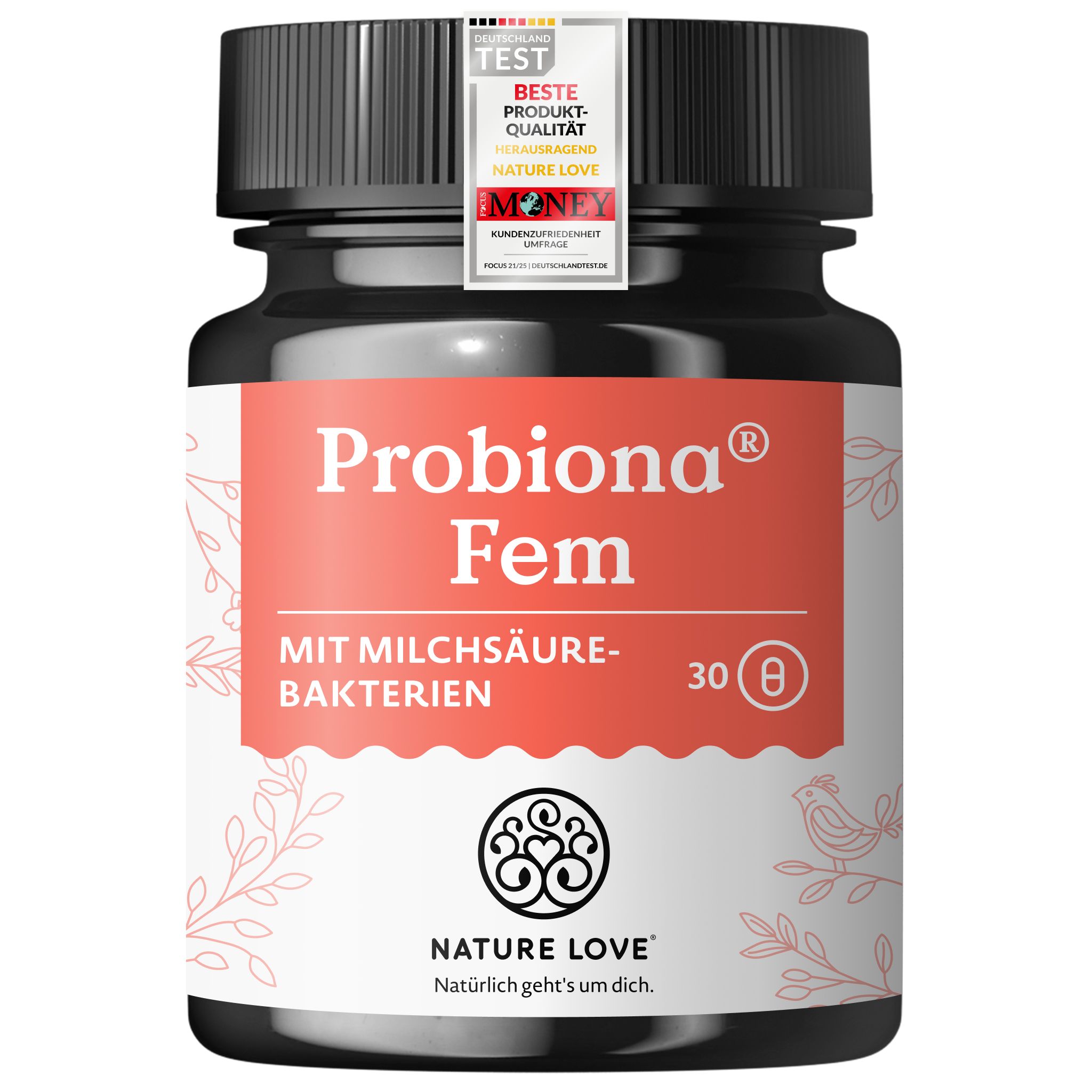 Probiona Fem Kapseln mit Milchsäurebakterien, 30 Stück.
