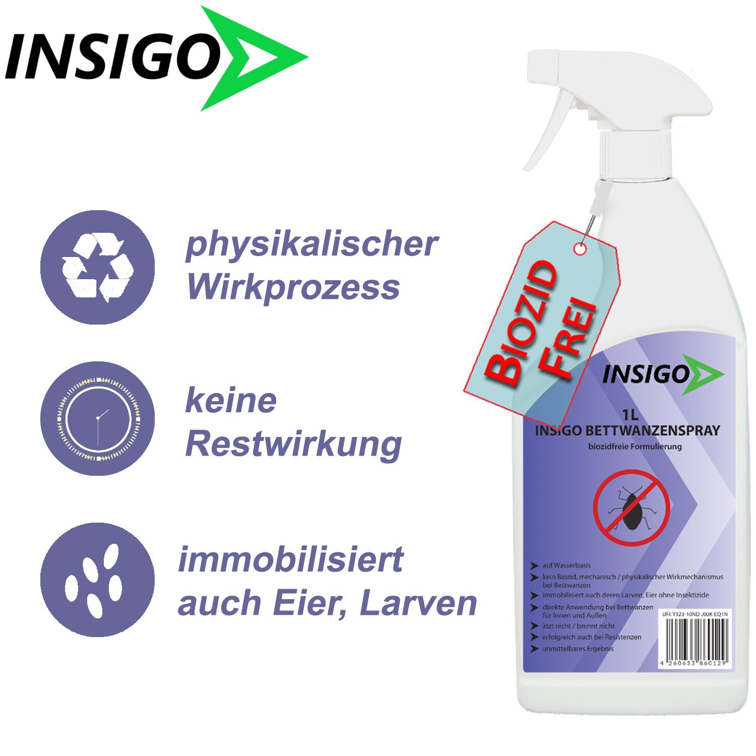 INSIGO Bettwanzenspray