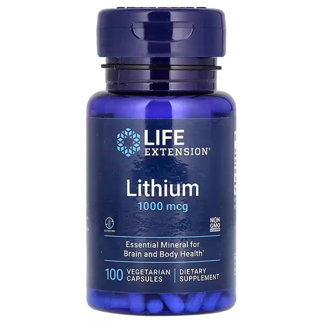 Life Extension Lithium 1000 mcg