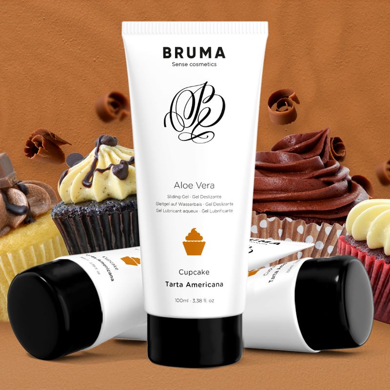 Aloe Vera Gleitgel auf Wasserbasis mit Aroma | lang anhaltende Gleitfähigkeit | Bruma