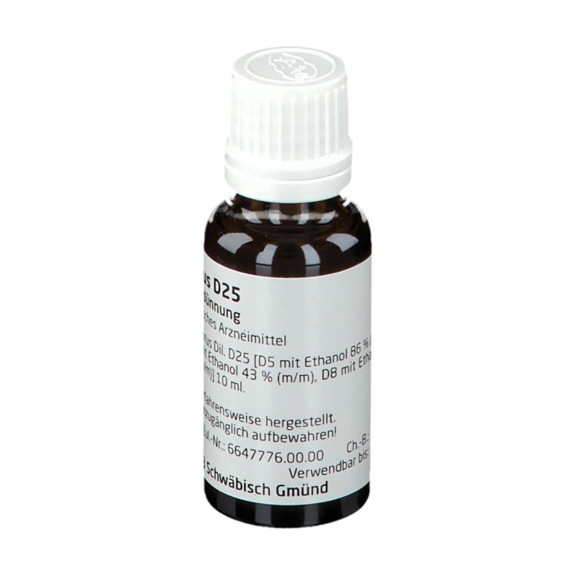 Phosphorus D 25 Dilution