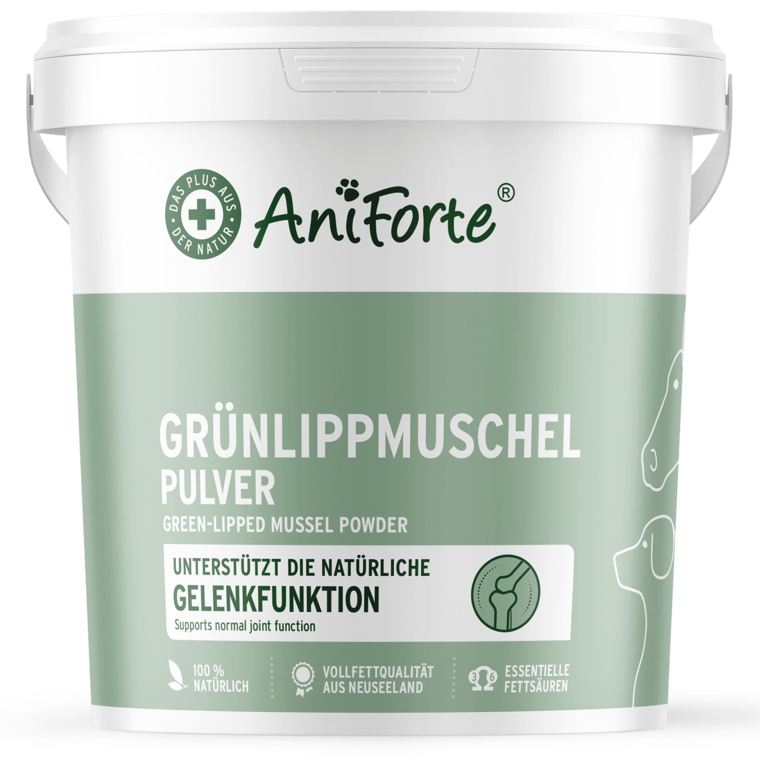 AniForte Grünlippmuschelpulver