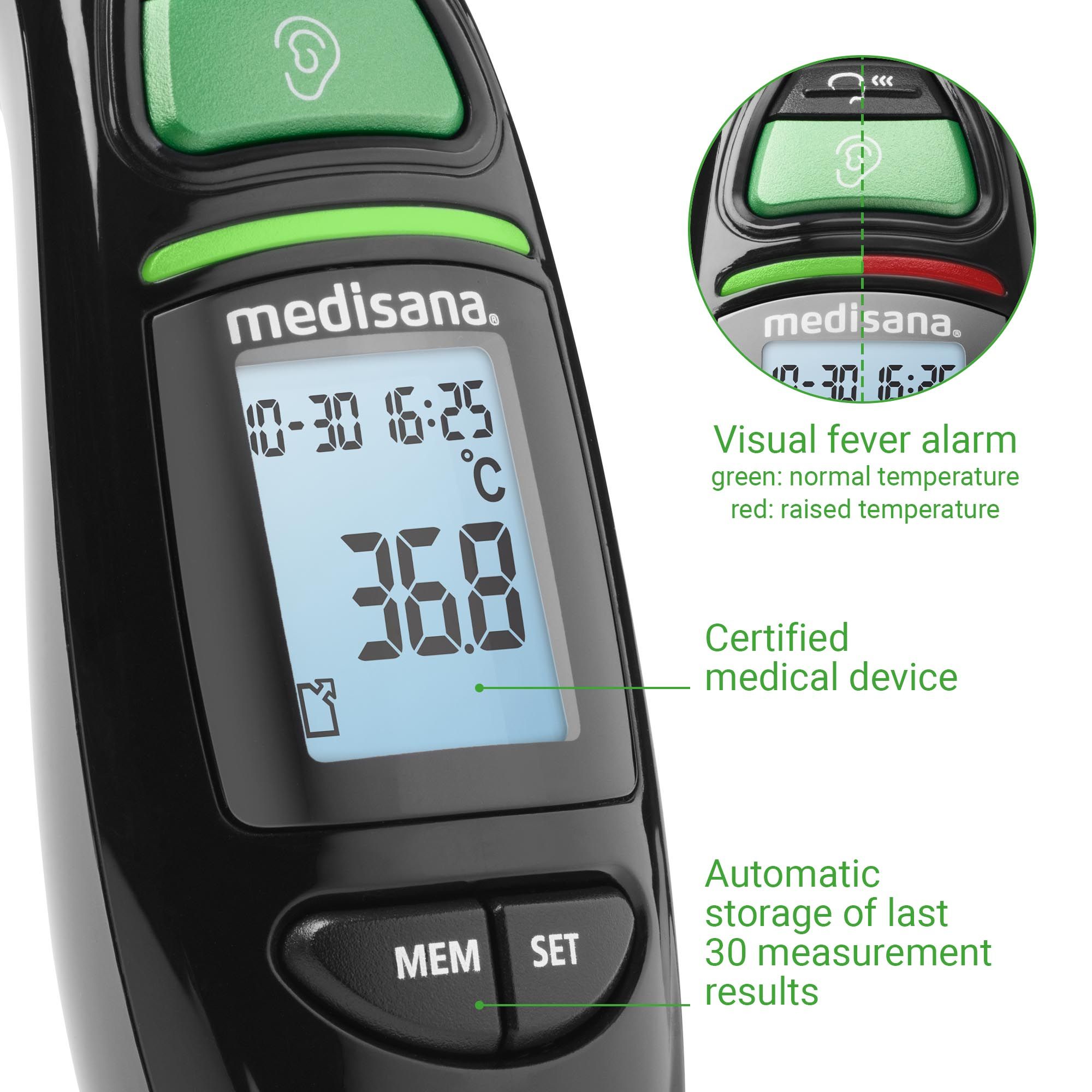 medisana TM 750 kontaktloses Fieberthermometer