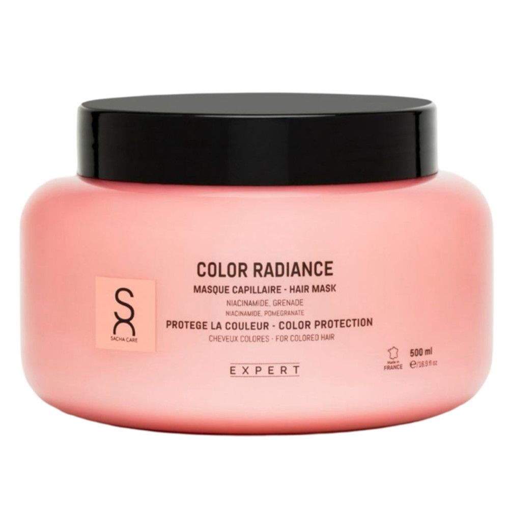 Sacha Care - Color Radiance Pflegeset - Shampoo 500ml - Maske 500ml - B-Tox 1000ml - Leave-In 100ml