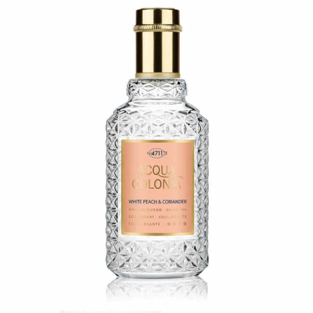 Acqua Colonia White Peach & Coriander Flasche, Vorderansicht.