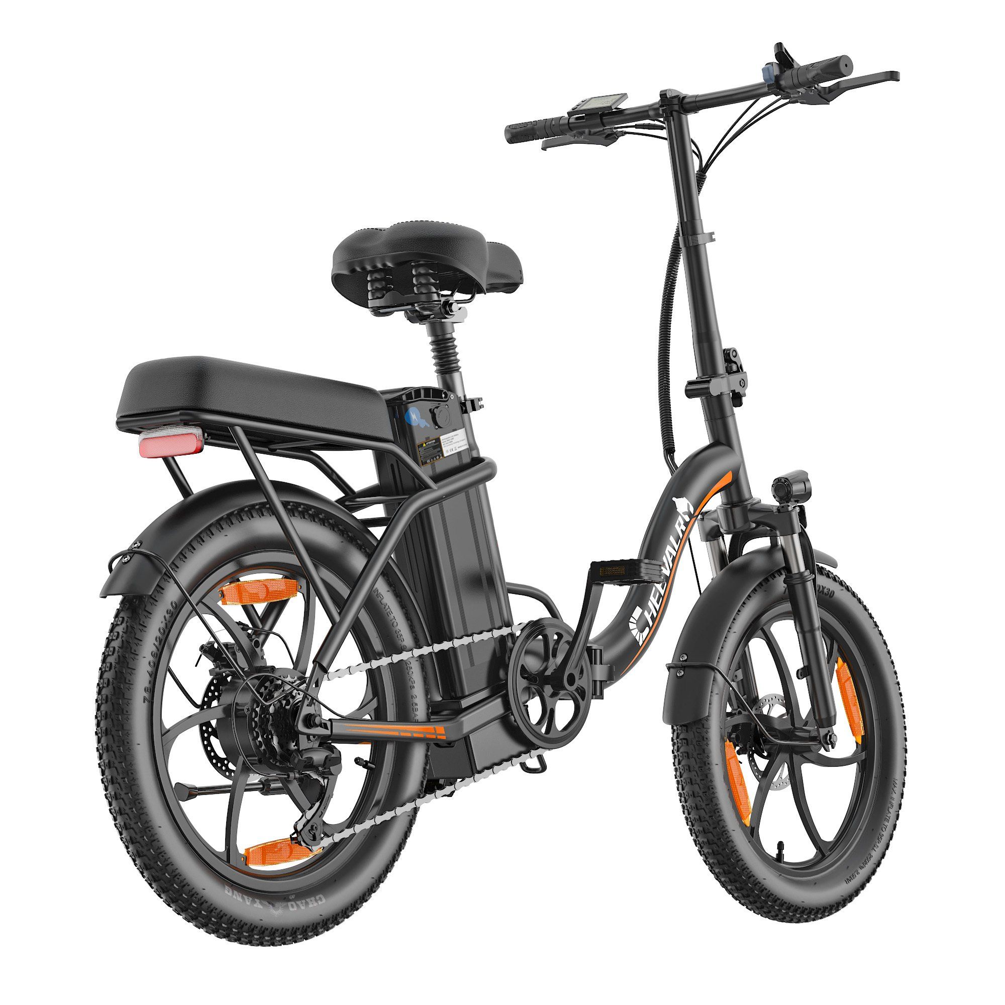 Cheevalry C16-1 Faltbares E-Bike für Erwachsene, 48V 16Ah Akku