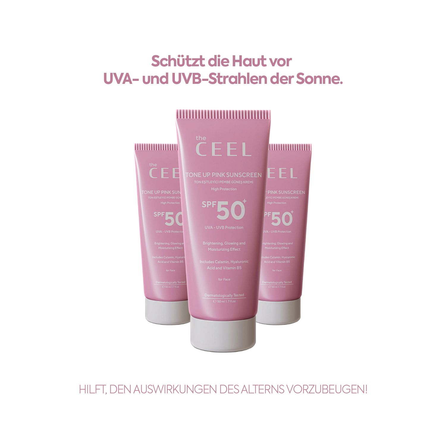 THE CEEL Ausgleichender Sonnencreme SPF 50+