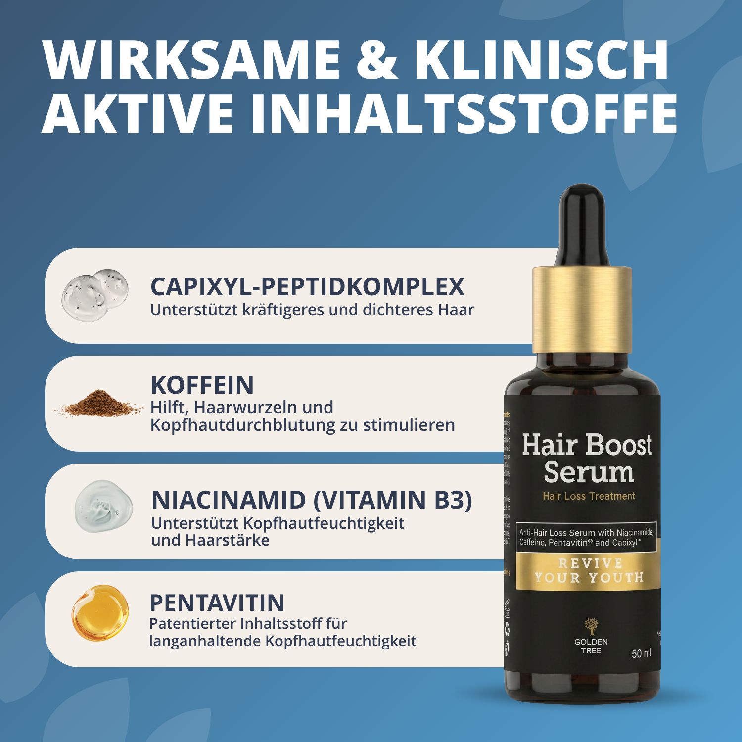 Golden Tree Hair Boost Serum