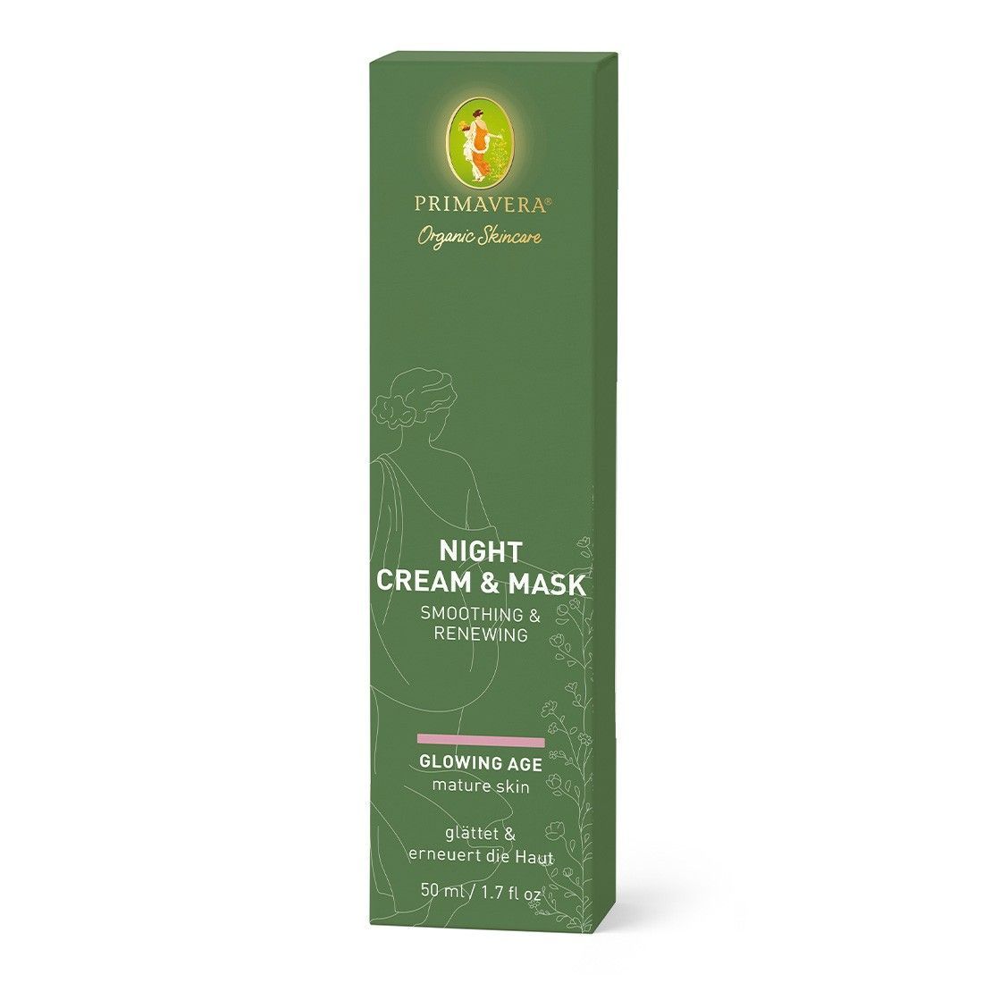 Primavera Organic Skincare Night Cream & Mask Glowing Age