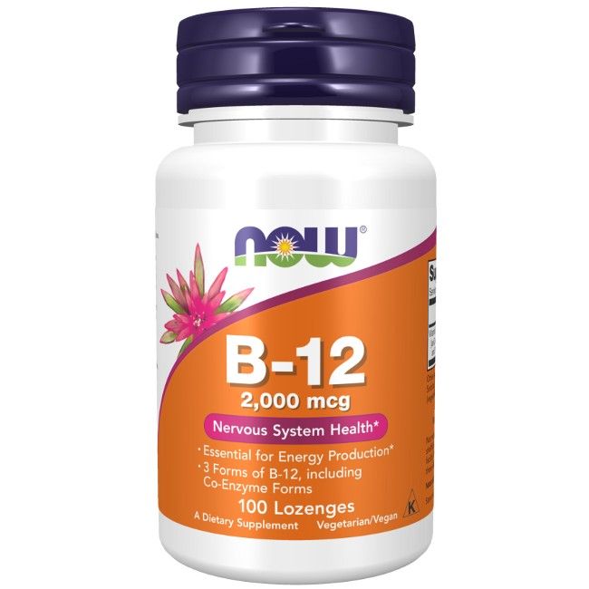 Now Foods Vitamin B-12 2000 mcg 100 Lutschtabletten