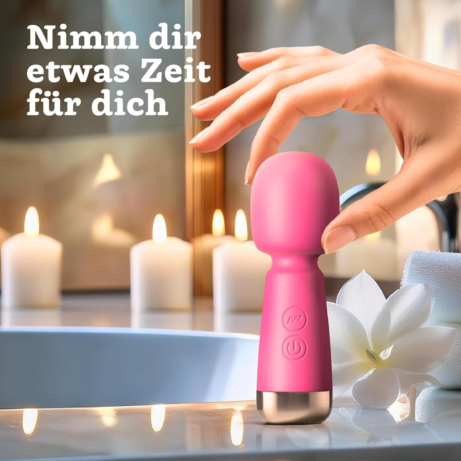 Oliver James Bullet Mini Vibrator Rosa