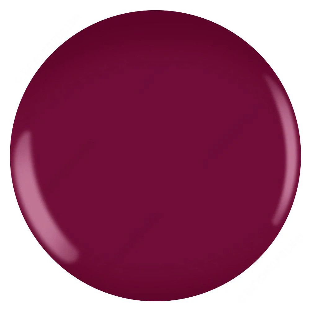 Runder Farbfleck in dunklem Pink. Keine weiteren Details sichtbar.