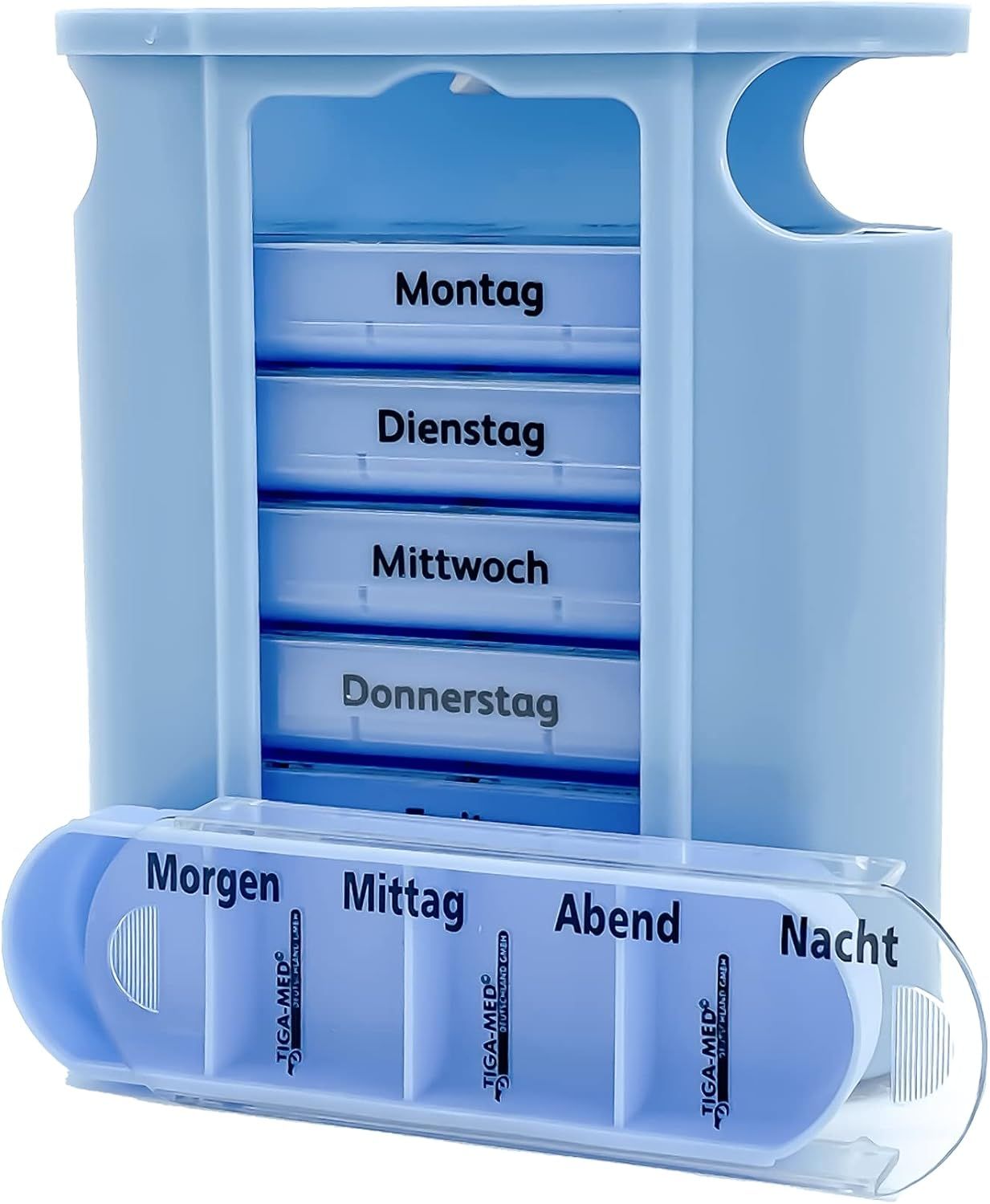 7 Tage Pillenbox Pillendose Tablettenbox Medikamentenbox V2601-6992