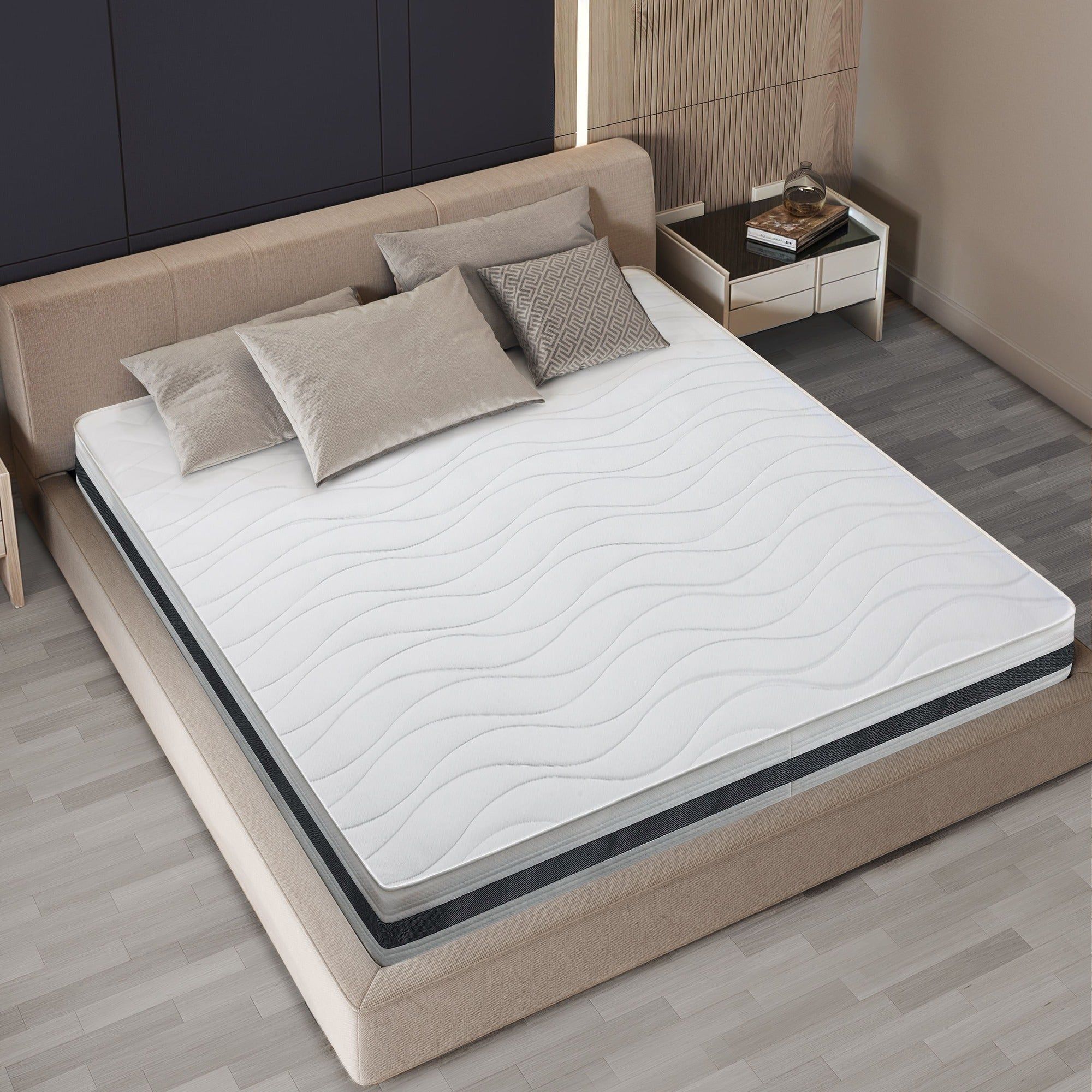 The White Stone Matratze 120x200 cm aus hypoallergenem Waterfoam, 20 cm