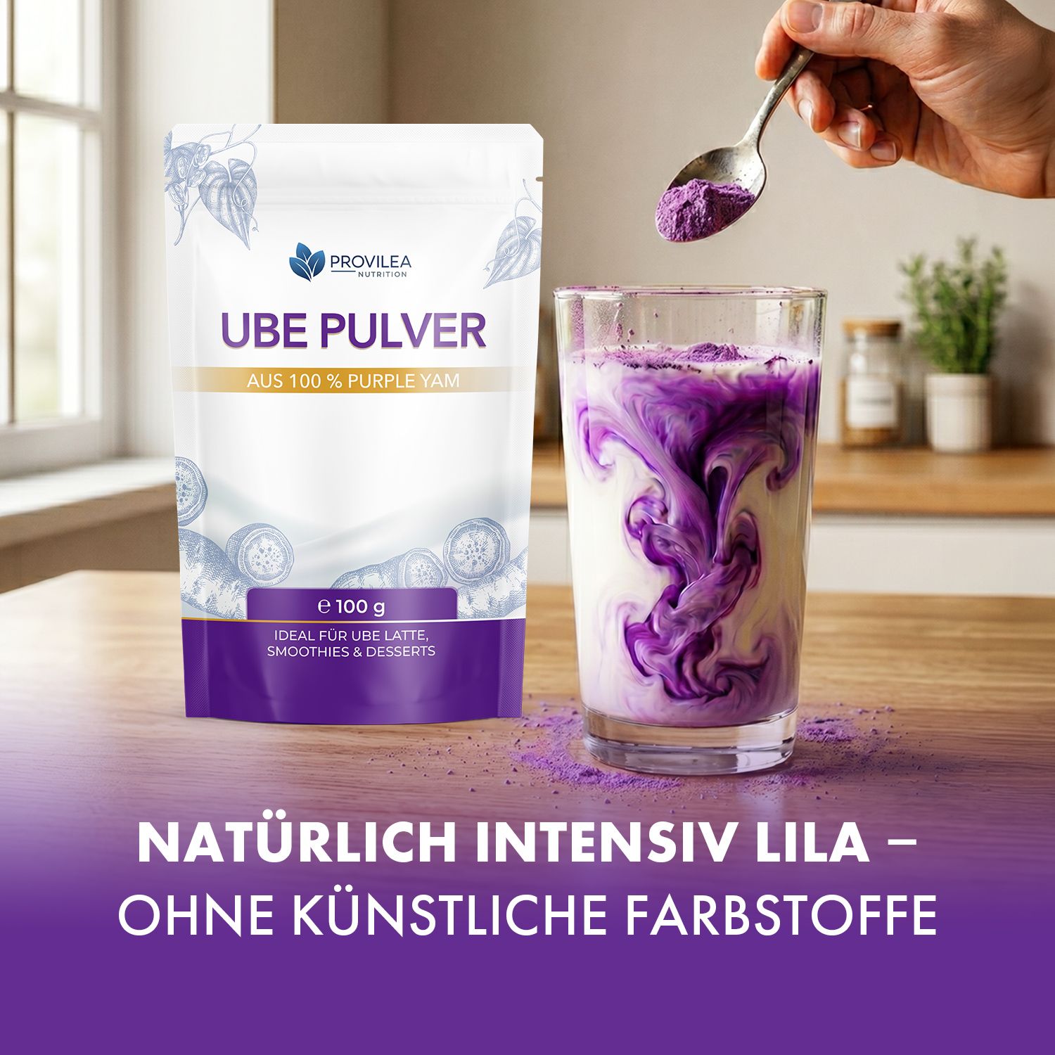 Provilea Nutrition Ube Pulver