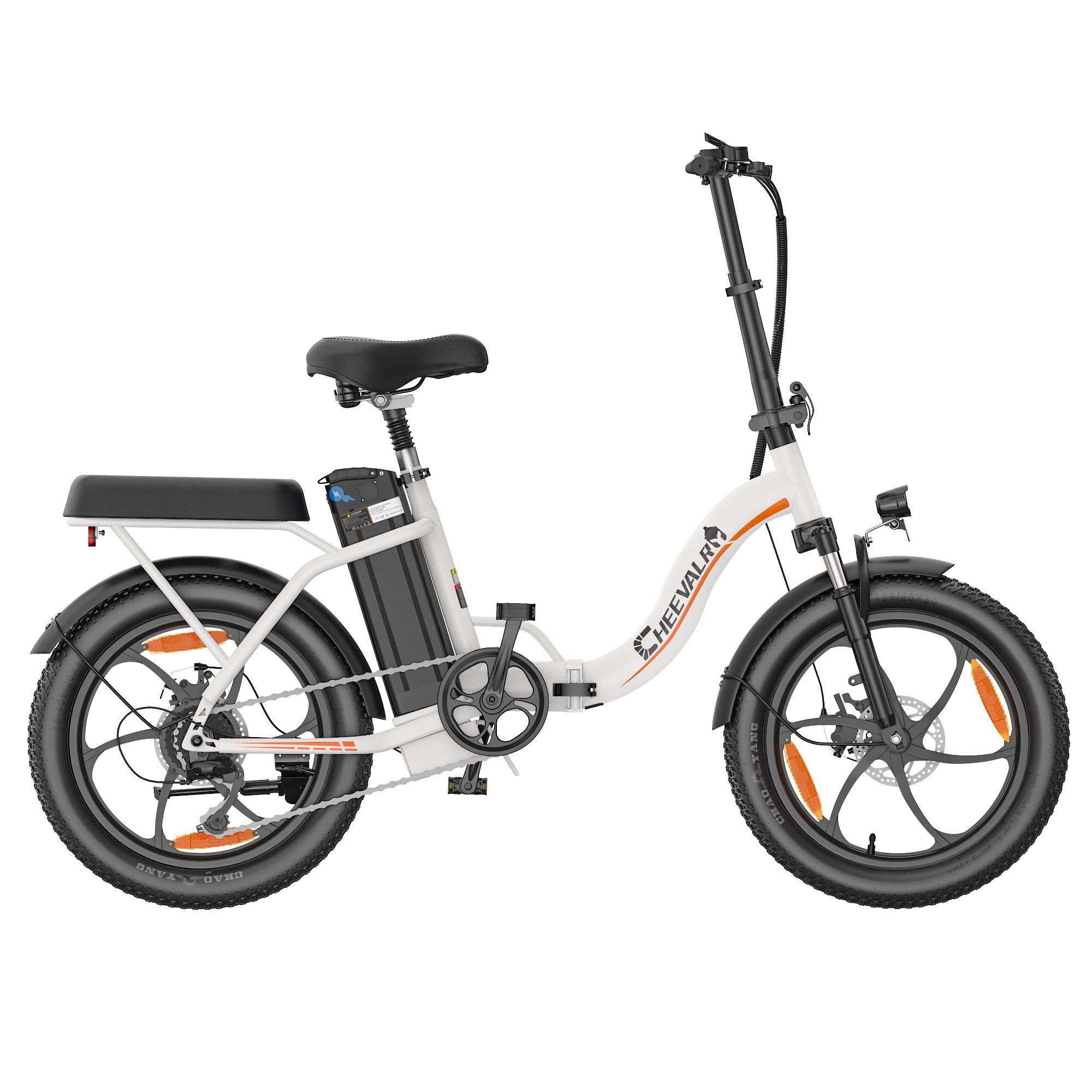 Cheevalry C16-1 Faltbares E-Bike für Erwachsene, 48V 16Ah Akku