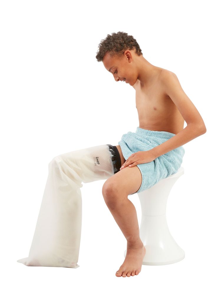 LIMBO Duschschutz für Gips – ganzes Bein, Kinder