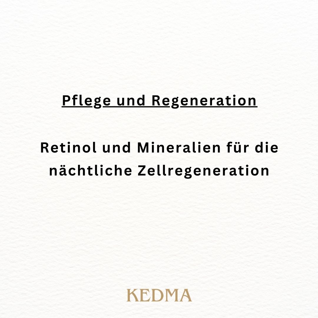 Kedma - Nachtcreme mit Mineralien & Retinol
