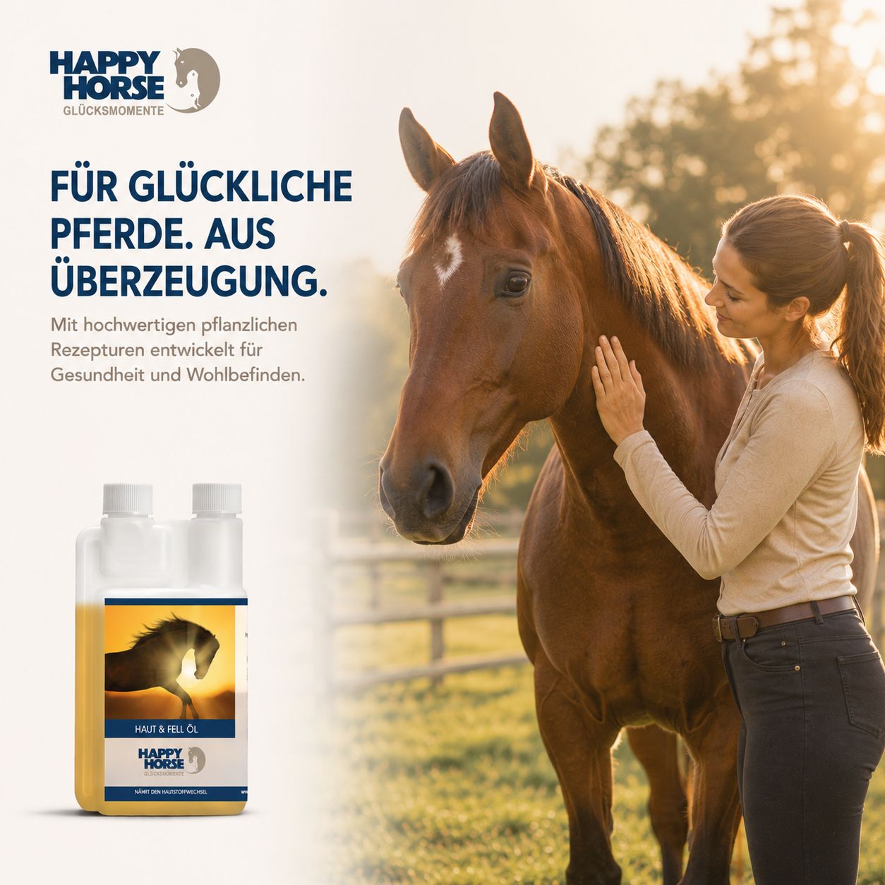 Happy Horse Sensitive Futteröl Skin