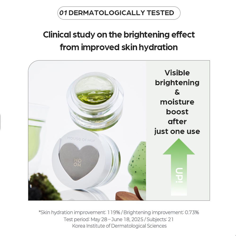 HOUSE OF HUR Phyto Brew Matcha Dual Cream & Gel