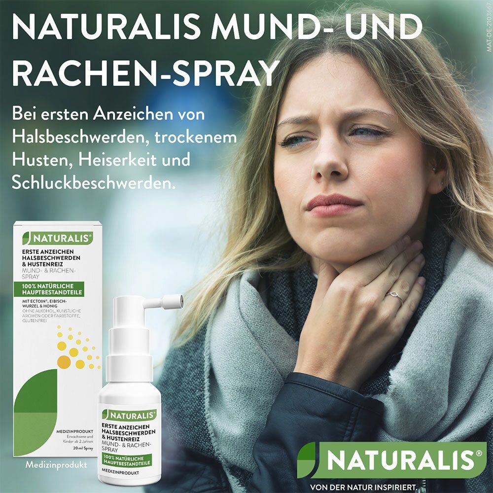 NATURALIS® Mund- und Rachenspray 1,50 € Sofort-Rabatt