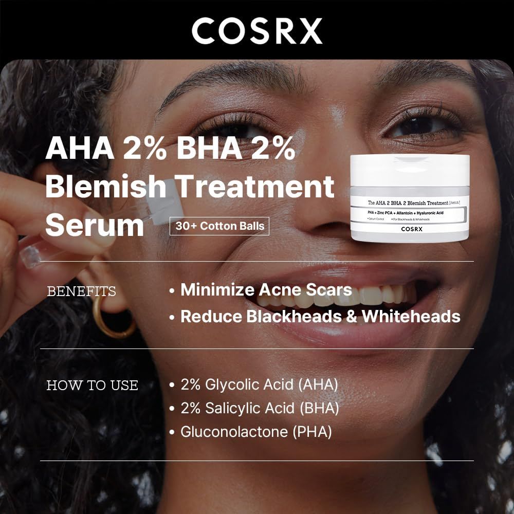 cosrx - The aha 2 bha 2 Serum zur Behandlung von Hautunreinheiten