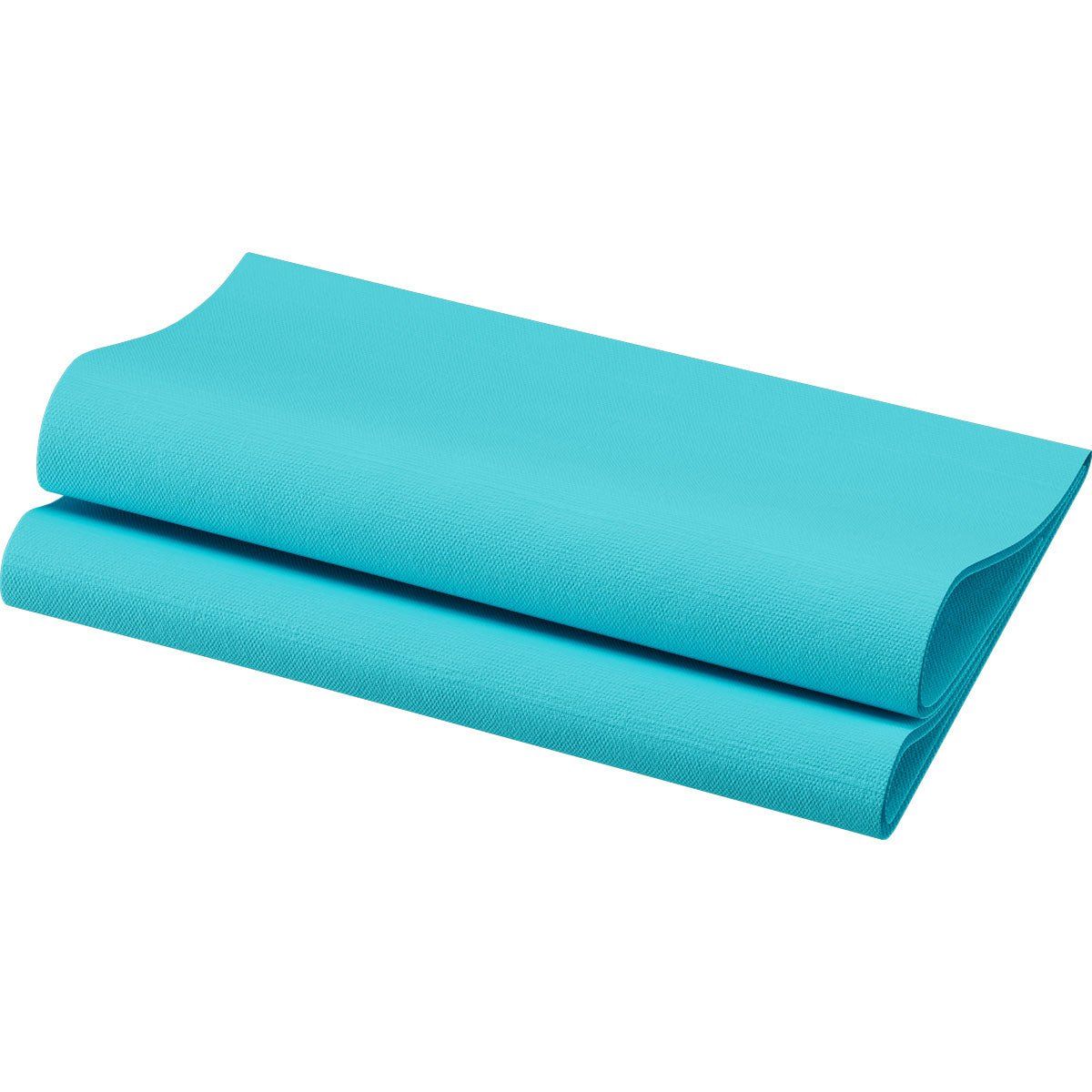 6x Bio-Dunisoft-Servietten 40 x 40  1/4 Falz mint blue