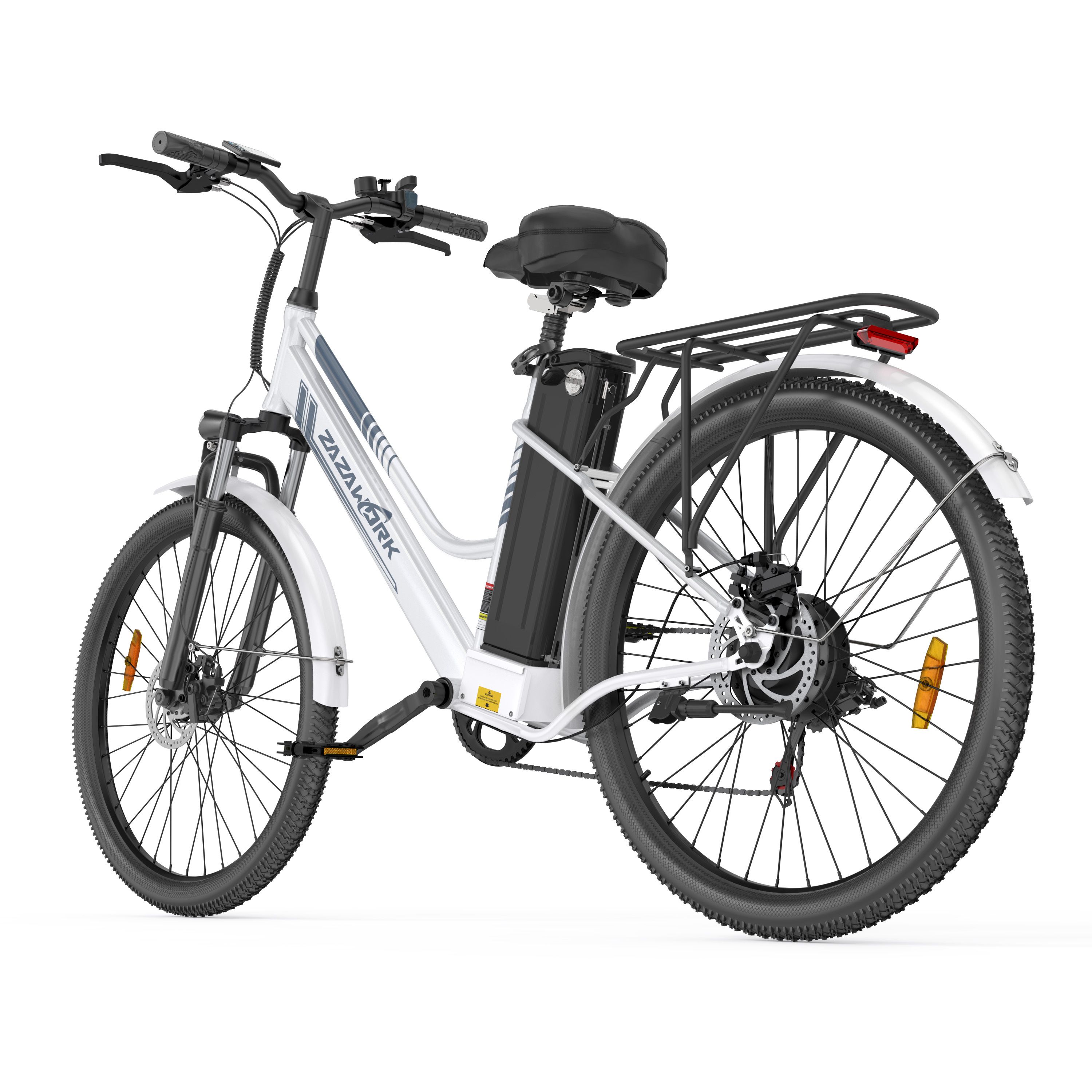 ZAZAWORK C26 Pro E-Bike für Damen mit herausnehmbarem 36V-20Ah-Akku